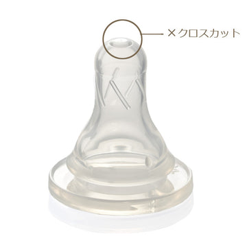 ドクターベッタ ジュエル 替乳首2個セット ( クロスカット ) Doctor Betta